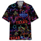 Hawaiian Shirt / Adults / S Neon Don't Mess With Texas Hawaiian Shirt