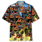 Hawaiian Shirt / Adults / S Neon Monster Truck Hawaiian Shirt