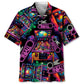 Hawaiian Shirt / Adults / S Neon Pinball Arcade Hawaiian Shirt