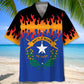 Nevada State Flames Hawaiian Shirt