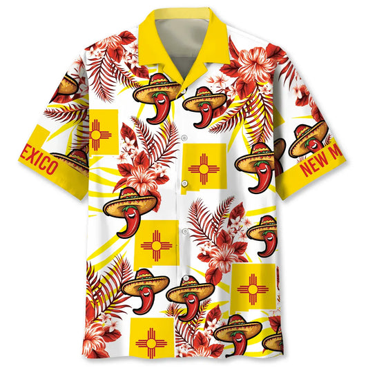 Hawaiian Shirt / Adults / S New Mexico Chilli Hawaiian Shirt