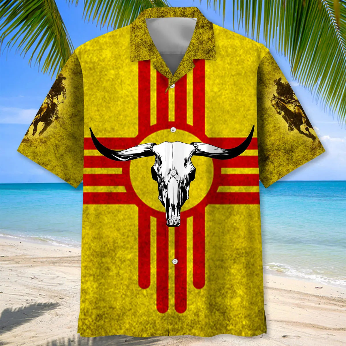 New Mexico Cowboy Vintage Hawaiian Shirt