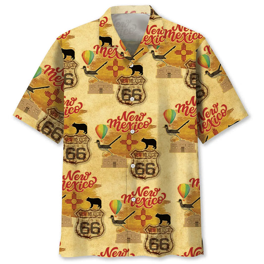 Hawaiian Shirt / Adults / S New Mexico Vintage Hawaiian Shirt
