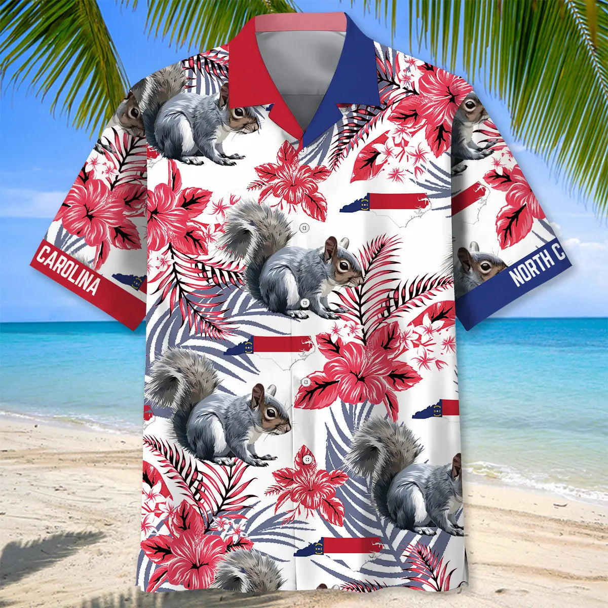 North Carolina Proud Hawaiian Shirt