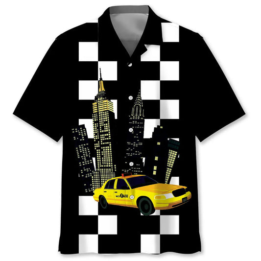 Hawaiian Shirt / Adults / S NY Taxi Driver Hawaiian Shirt