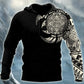 Aztec Mayan Tattoo Art - 3D Hoodie