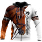 White Horse Custom Name Art – 3D Hoodie