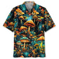Hawaiian Shirt / Adults / S Orange Mushroom Hawaiian Shirt