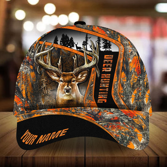 Special Deer Hunting Pattern Personalized – Classic Cap