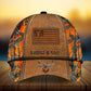 Premium Deer Hunting Leather Personalized – Classic Cap