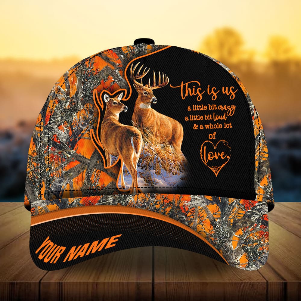 Best Deer Couple Hunting Personalized – Classic Cap