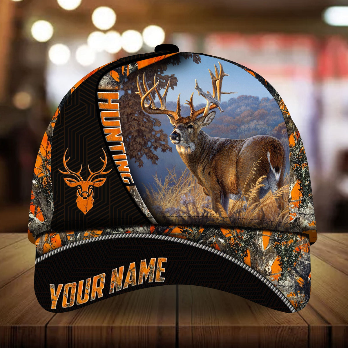 Boomerang Deer Hunting Personalized – Classic Cap
