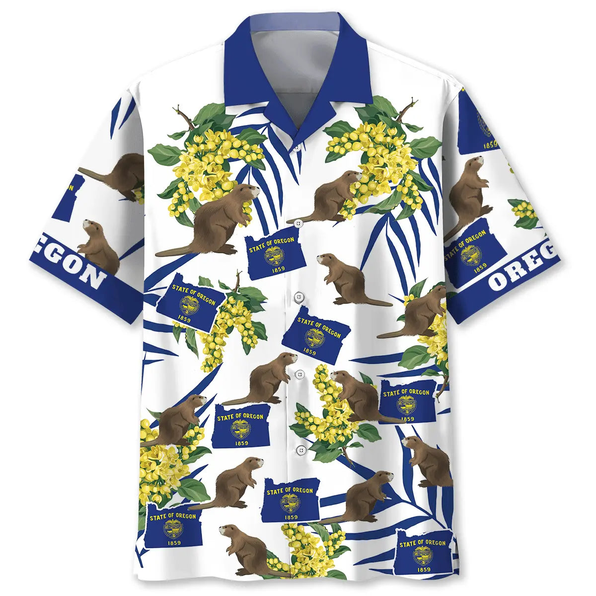 Oregon Proud Hawaiian Shirt