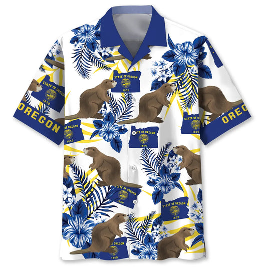 Hawaiian Shirt / Adults / S Oregon State Proud Hawaiian Shirt