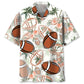 Hawaiian Shirt / Adults / S Palm Tree Football Hawaiian Shirt