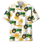 Hawaiian Shirt / Adults / S Palm Tree Green Tractor Hawaiian Shirt