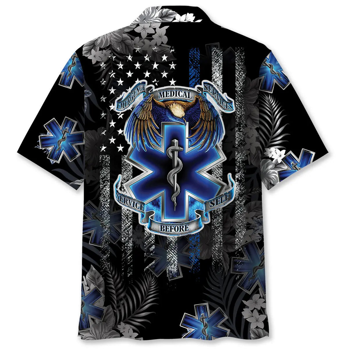 Hawaiian Shirt / Adults / S Paramedic Service Hawaiian Shirt