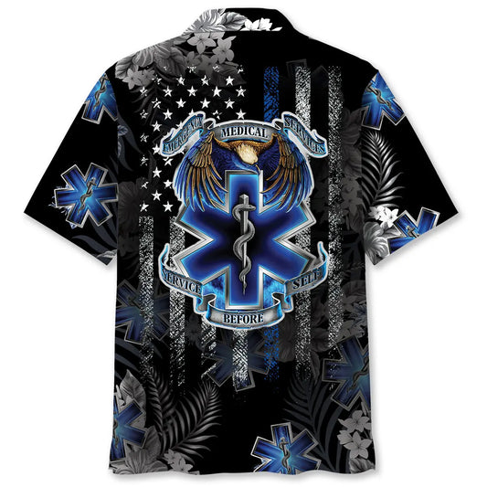 Hawaiian Shirt / Adults / S Paramedic Service Hawaiian Shirt