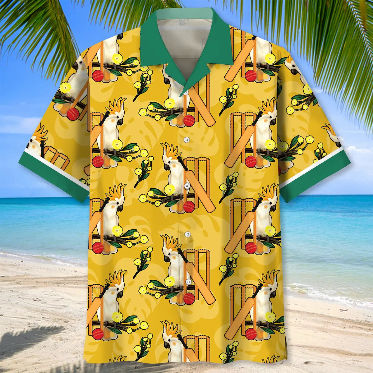 Parot Cricket Hawaiian Shirt