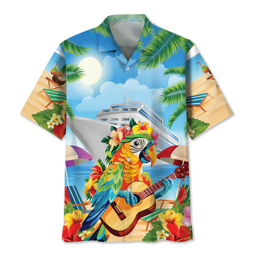 Hawaiian Shirt / Adults / S Parrot Cruise Aloha Hawaiian Shirt