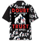 Hawaiian Shirt / Adults / S People Doubt My Existence Bigfoot Hawaiian Shirt