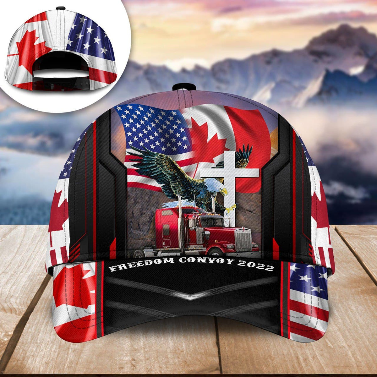Truck Eagle Canadian Freedom – Classic Cap