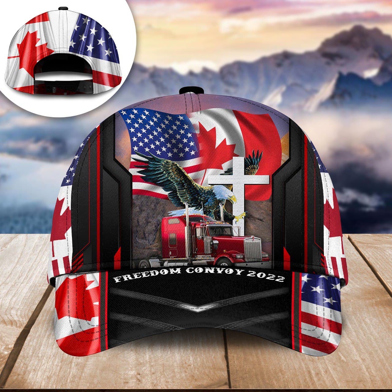 Truck Eagle Canadian Freedom – Classic Cap