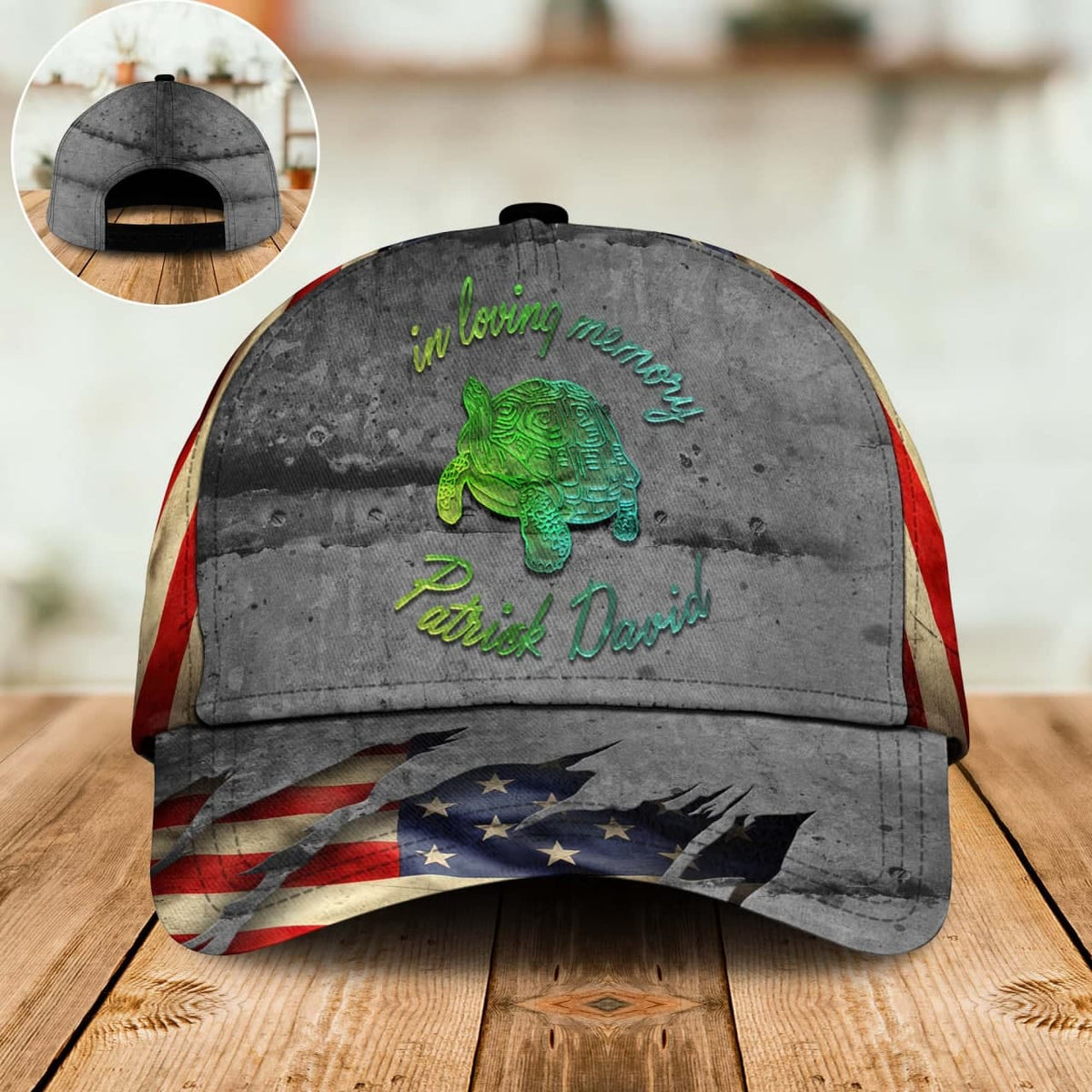 Turtle In Loving Memory – Classic Cap