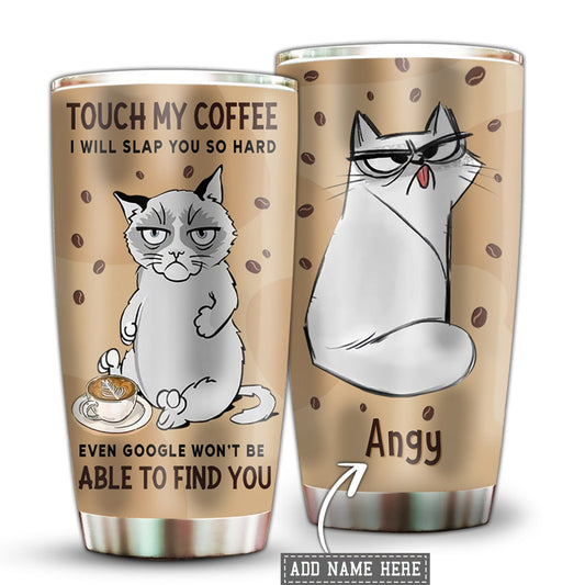 Cat Need Coffee Personalized 20 Oz Tumbler For Coffee Travel And Daily Use