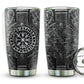 Viking Warrior Personalized 20 Oz Tumbler For Hot Cold Drinks And Travel