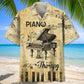 Piano Is My Therapy Hawaiian Shirt Pocket