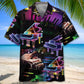 Piano Neon Style Music Lover Hawaiian Shirt