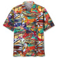 Hawaiian Shirt / Adults / S Piano Watercolor Hawaiian Shirt