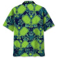 Pickleball Green Leaves Hawaiian Shirt