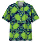 Hawaiian Shirt / Adults / S Pickleball Green Leaves Hawaiian Shirt