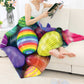 Colorful Easter Egg Pattern Flannel Blanket For Soft Bed Couch And Home Comfort
