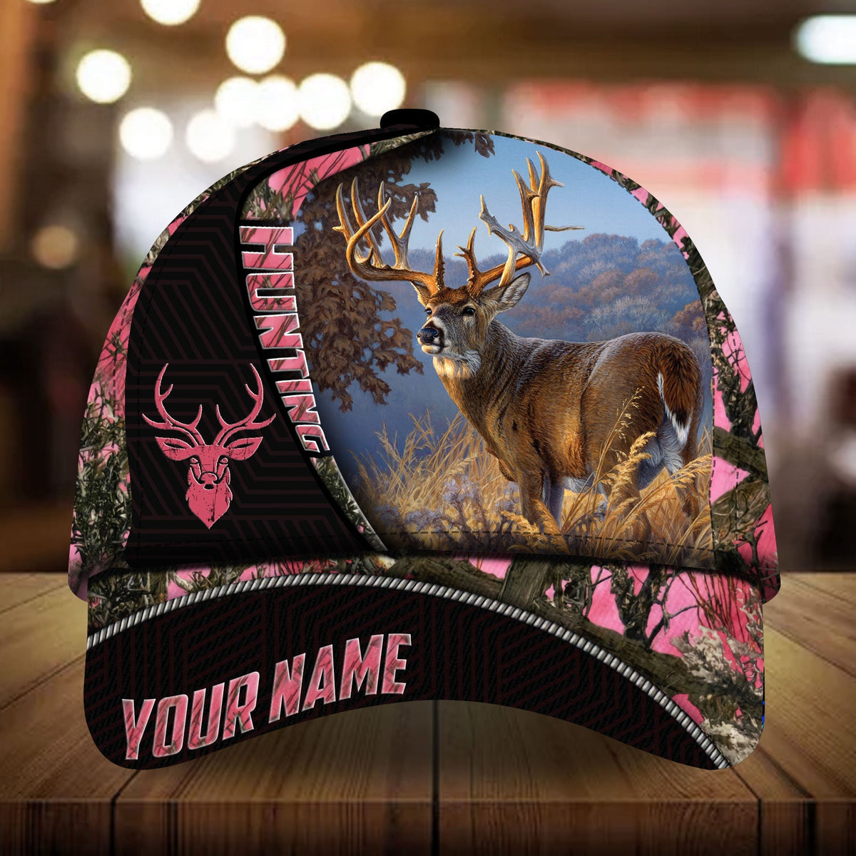 Boomerang Deer Hunting Personalized – Classic Cap