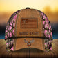 Premium Deer Hunting Leather Personalized – Classic Cap