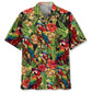 Hawaiian Shirt / Adults / S Pirate Parrot Tropical Hawaiian Shirt