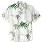 Hawaiian Shirt / Adults / S Plant Bamboo Commute Casual Vacation Hawaiian Shirt