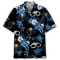Hawaiian Shirt / Adults / S Police Blue Hawaiian Shirt