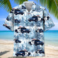 Police Car Hawaiian Shirt