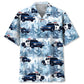 Hawaiian Shirt / Adults / S Police Car Hawaiian Shirt