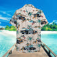 With Police Car And Police Dog Unisex Hawaiian Shirt Aloha Shirt