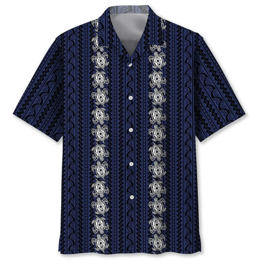 Hawaiian Shirt / Adults / S Polynesian Turtle Hawaiian Shirt