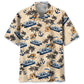 Hawaiian Shirt / Adults / S Pontoon Palm Tree Hawaiian Shirt