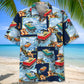 Pontoon Vintage Hawaiian Shirt