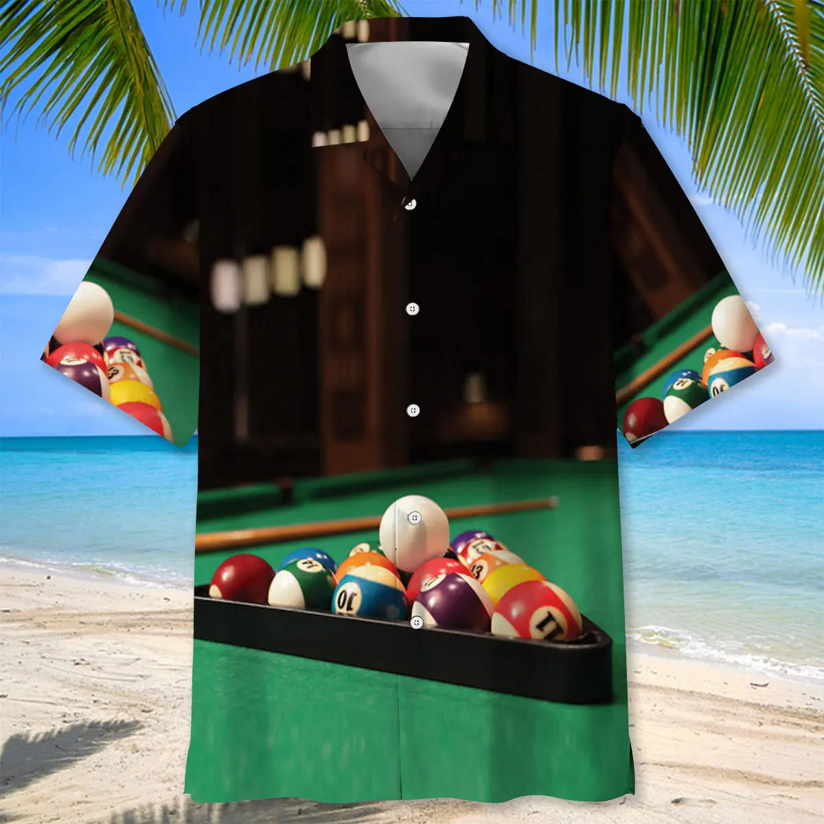 Pool Player Same As Normal Guy Just Much Cooler Hawaiian Shirt