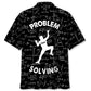 Hawaiian Shirt / Adults / S Problem Solving Funny Math Custom Name Hawaiian Shirt