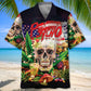 Psycho Skull Hawaiian Shirt